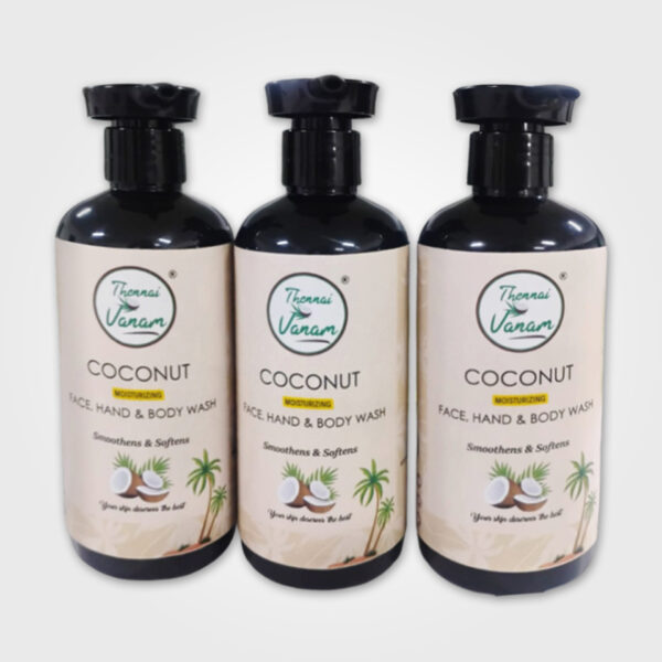 Coconut oil BODY, HAND, FACE Wash 300 ml