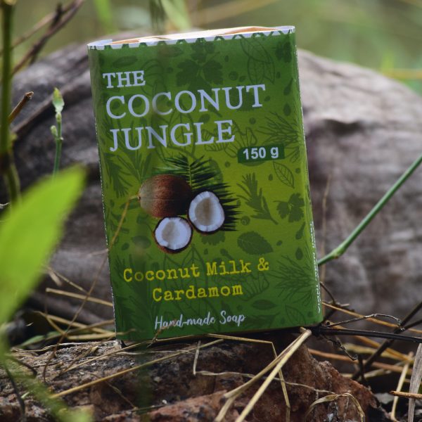 THE COCONUT JUNGLE COCONUTMILK CARDOMOM SOAP 150g